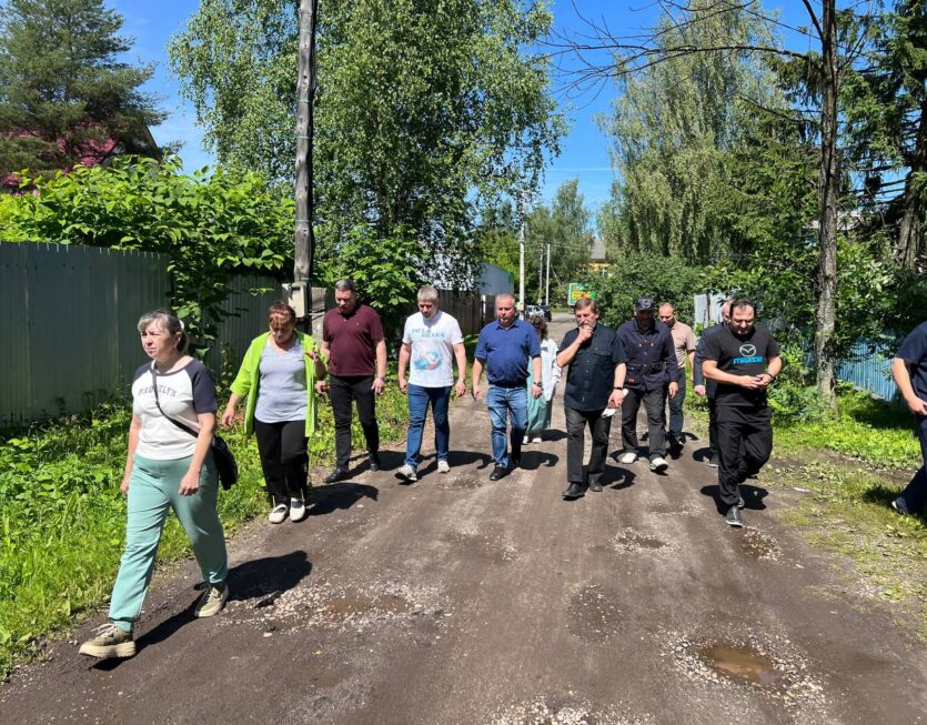 Благоустройство района Благоустройство района